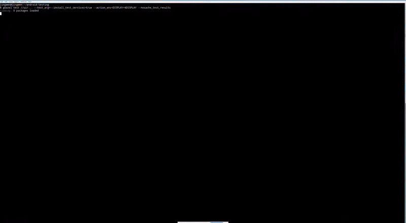 Prueba de instrumentación de Android Cómo ejecutar pruebas de instrumentación de Android en paralelo